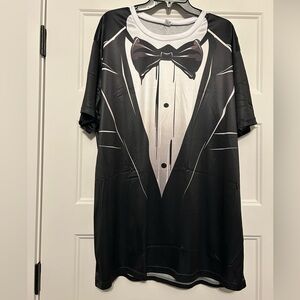 Men’s Tuxedo Printed T-Shirt New